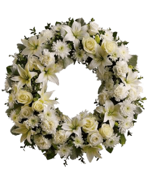 corona fúnebre