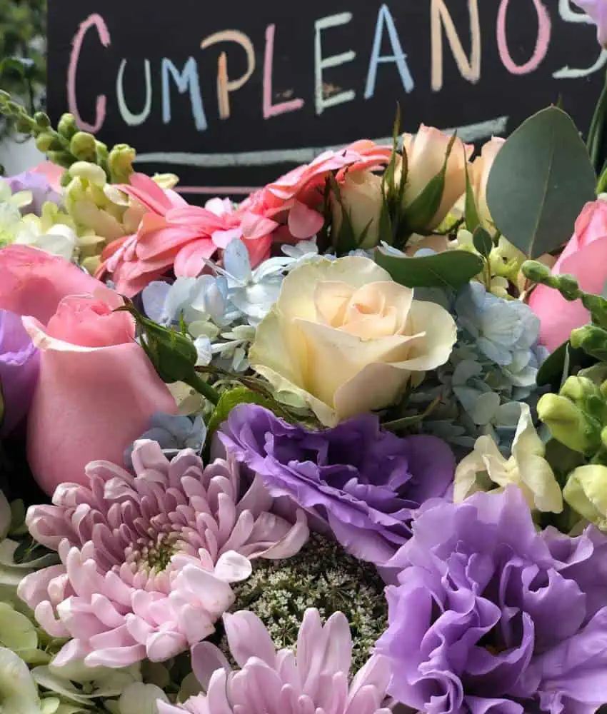 Florerías en Morelia. Feliz cumpleaños flores.